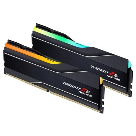 Mémoire RAM G.Skill Trident Z5 Neo RGB F5-6000J3444F64GX2-TZ5NR 128GB 2x64GB DDR5 6000MHz CL34 AMD EXPO RGB