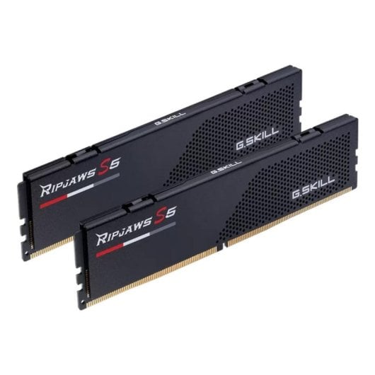 Mémoire RAM G.Skill Ripjaws S5 F5-6000J3444F64GX2-RS5K 128GB 2x64GB DDR5 6000MHz XMP Noir