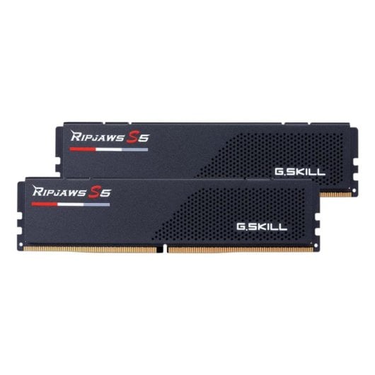 Mémoire RAM G.Skill Ripjaws S5 F5-6400J3648F16GX2-RS5K 32GB 2x16GB DDR5 6400MHz CL36 Dual Channel XMP Noir