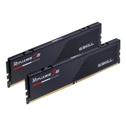 Mémoire RAM G.Skill Ripjaws S5 F5-6400J3648F16GX2-RS5K 32GB 2x16GB DDR5 6400MHz CL36 Dual Channel XMP Noir