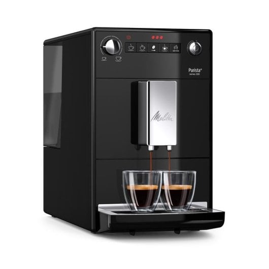 Cafetera Espresso Melitta F230-102 1,2L 15 bars moulin intégré LCD noir