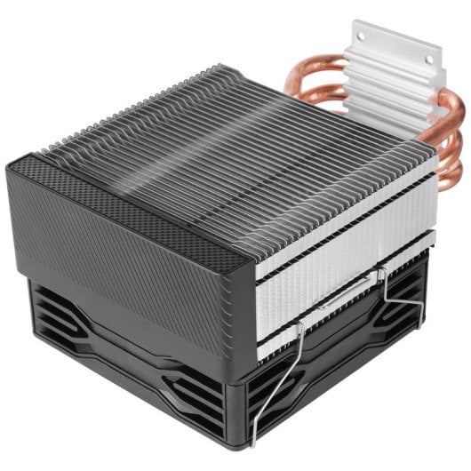 Dissipateur thermique Mars Gaming Mcpu-x3 pour processeur 190 W, 3 caloducs, ventilateur PWM, FDB, FRGB, format SFF/mini-ITX, noir