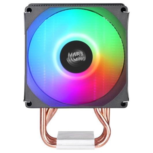 Dissipateur thermique Mars Gaming Mcpu-x3 pour processeur 190 W, 3 caloducs, ventilateur PWM, FDB, FRGB, format SFF/mini-ITX, noir