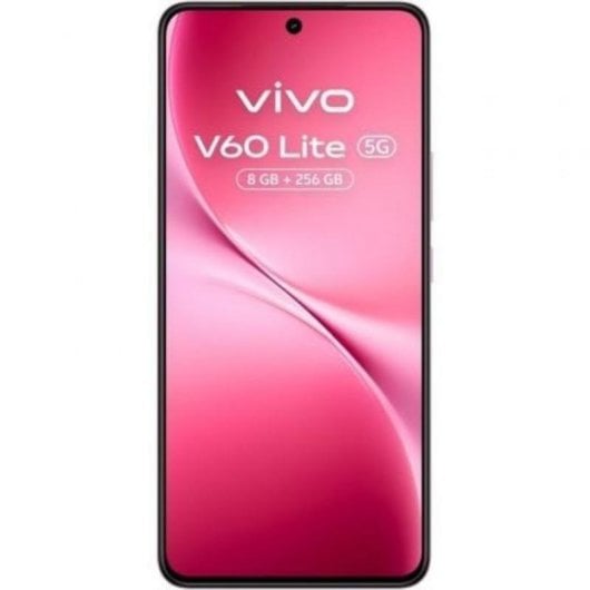 Vivo V60 Lite 8 Go 256 Go 6,77" AMOLED 120 Hz 5G Double SIM Batterie 6500 mAh Android 15 Rose