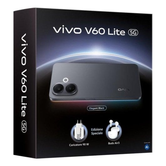 Vivo V60 Lite 5G 8GB 256GB 6.77" Negro