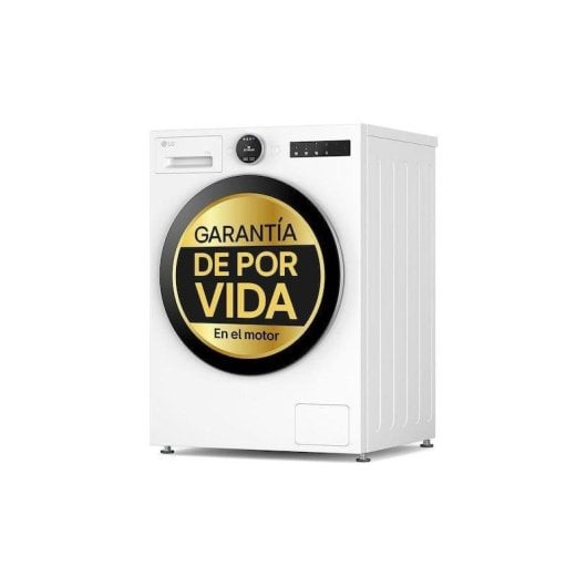 Lavadora LG F4X7513TWS Carga Frontal 13 kg 1400 rpm A Blanca WiFi IA Autodosificación