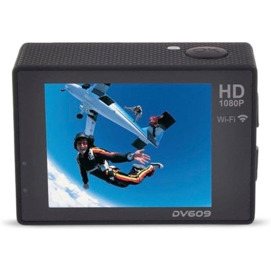 Cámara Deportiva Prixton DV609 Full HD WiFi Sumergible 12 Accesorios UltraWide