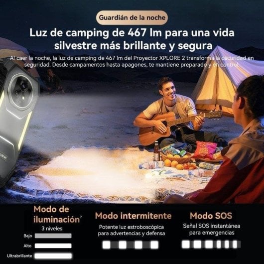 Blackview Xplore 2 5G 12GB 256GB 6,73" Negro cámara principal 50 MP