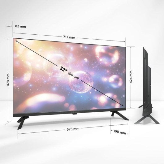 TV TD SYSTEMS LED M32K21H 32" HD DVB-T2/C/S2 Dolby Digital Plus USB