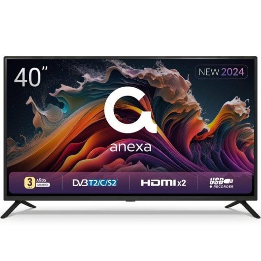 TV Anexa LED VISION40C01F 40" Full HD Triple Sintonizador PVR USB