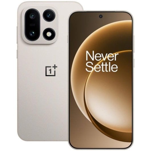 OnePlus 15 16 Go 512 Go 6,78" AMOLED 5G Dual SIM Batterie 7300mAh 120W Android 16 Sand Storm