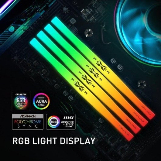 Memoria RAM Silicon Power XPOWER Zenith RGB 16GB 2x8GB DDR4 3200MHz CL16 RGB Intel XMP