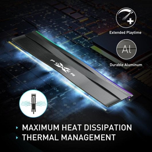 Memoria RAM Silicon Power XPOWER Zenith RGB 16GB 2x8GB DDR4 3200MHz CL16 RGB Intel XMP