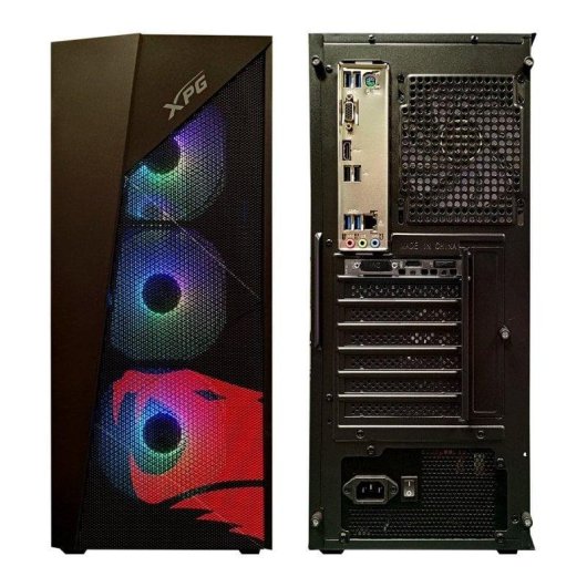 Desktop IBUYPOWER Fighter Warcry X Lite AMD Ryzen 5 5500 16GB 1TB SSD RTX 5060 Windows 11 WiFi 5