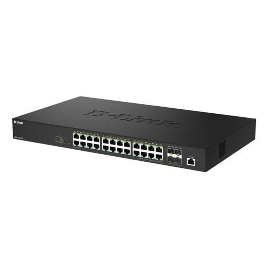 D-Link DMS-1250-28P/E Switch Géré L2 2.5G Ethernet PoE 24x RJ-45 4x SFP+ Rack
