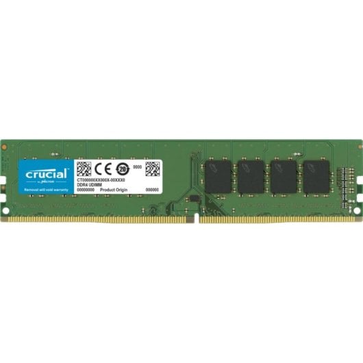 Memoria RAM Crucial CT8G4DFRA32AT 8GB 1x8GB DDR4 3200MHz CL22 Non-ECC 288-pin DIMM