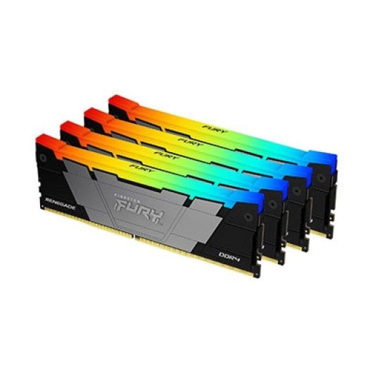 Kingston FURY Renegade RGB Memórias RAM 32GB (4x8GB) DDR4 3600MHz CL16 Intel XMP Pretas