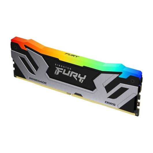 Memória RAM Kingston FURY Renegade RGB 24GB 1x24GB DDR5 8400MT/s CL40 XMP Prateado