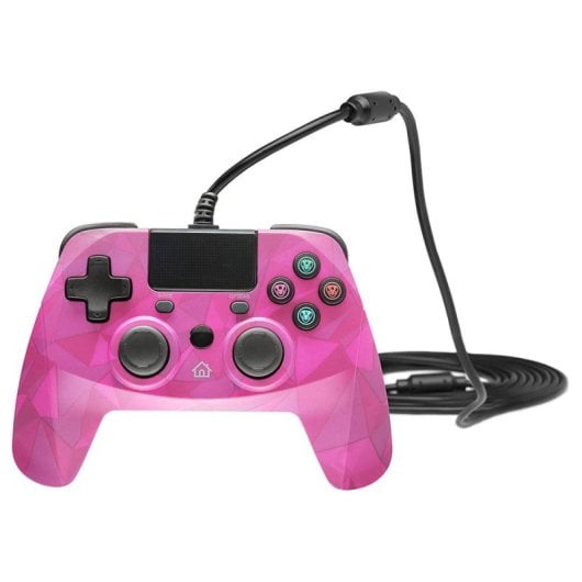 Mando Snakebyte GAME:PAD 4S Alámbrico para PS4 y PS3 Rosa Camo