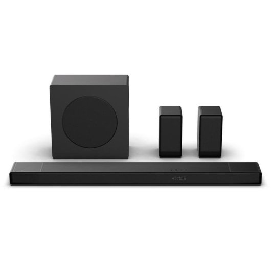 Barre de Sonido Hisense AX5140Q 5.1.4 600W Bluetooth HDMI eARC Dolby Atmos Noire