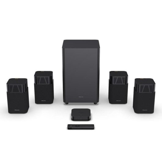 Barre de Son Sonore Hisense HT Saturn 4.1.2 720W Bluetooth WiFi Dolby Atmos Noir