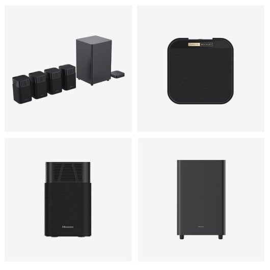 Barre de son Hisense HT Saturn Bluetooth et WiFi 720W Dolby Atmos DTS:X