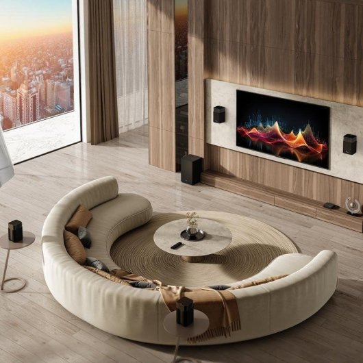 Barre de Son Sonore Hisense HT Saturn 4.1.2 720W Bluetooth WiFi Dolby Atmos Noir