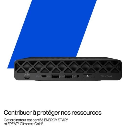 HP EliteDesk 8 Mini G1i Intel Core Ultra 5 235T 16GB 512GB SSD Windows 11 Pro Wi-Fi 6E