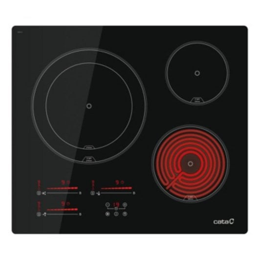 Cata TDM 6003 Piano Cottura a Induzione 59 cm Nero 3 Zone Integrato