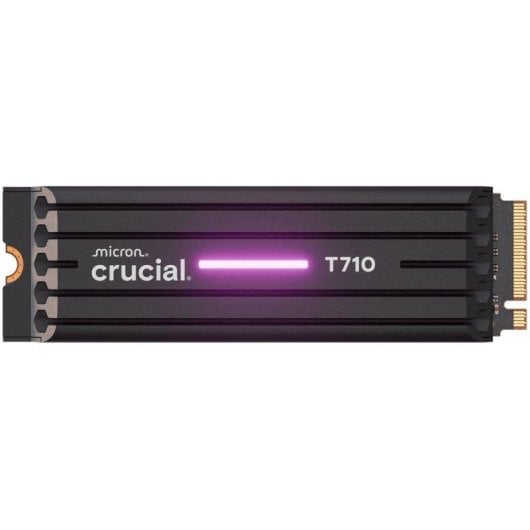 Disco Duro Crucial T710 1TB M.2 NVMe 14900MB/s Dissipador Térmico