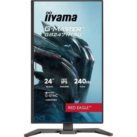 Monitor iiyama G-MASTER GB2471HSU-B1 23,8" FullHD 240Hz Fast IPS G-SYNC HDR10