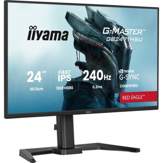Monitor iiyama G-MASTER GB2471HSU-B1 23,8" FullHD 240Hz Fast IPS G-SYNC HDR10