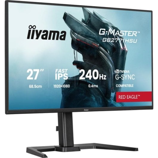 Monitor iiyama G-Master GB2771HSU-B1 27" FullHD 240Hz Fast IPS G-SYNC HDR10 Pivot
