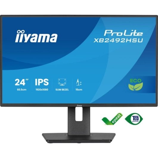Monitor iiyama ProLite XB2492HSU-B1 24" FullHD 120Hz IPS Pivot Lautsprecher USB