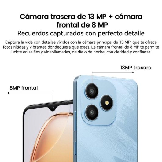 Blackview Wave 9C 12GB 128GB 6.56" IPS 4G Dual SIM IP54 OTG 5000mAh Android 15 Blau