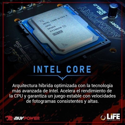 IBUYPOWER Master Eldric Max Intel Core Ultra 7 265F 64GB 2TB SSD RTX 5070 Ti Windows 11 Pro Battlefield 6