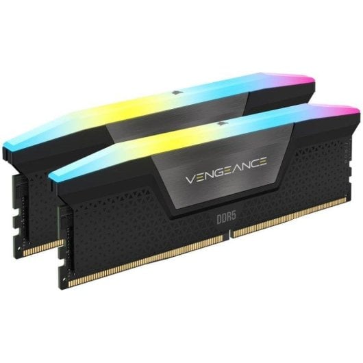 Corsair Vengeance RGB Memórias RAM 64GB (2x32GB) DDR5 4800MHz CL40 Intel XMP Pretas