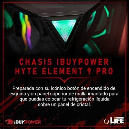 IBUYPOWER Master Eldric Pro Intel Core Ultra 7 265F 32GB 2TB SSD RTX 5070 Ti Windows 11 Pro Battlefield 6