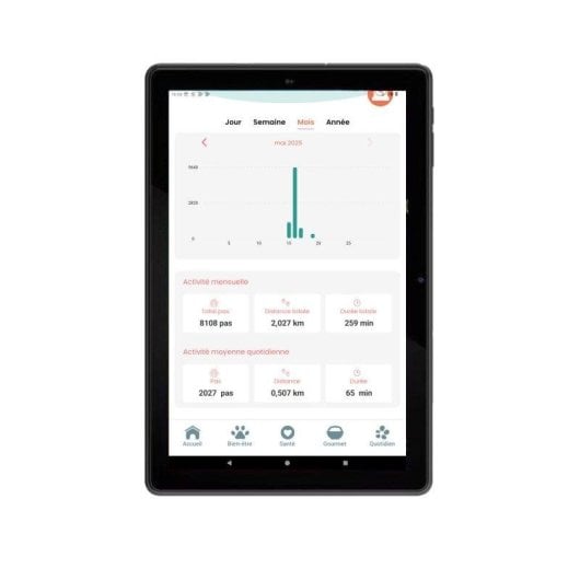 Tablet Archos Yuko 10" 64GB 4G WiFi Bluetooth Tracciatore Attività Animali Bianco