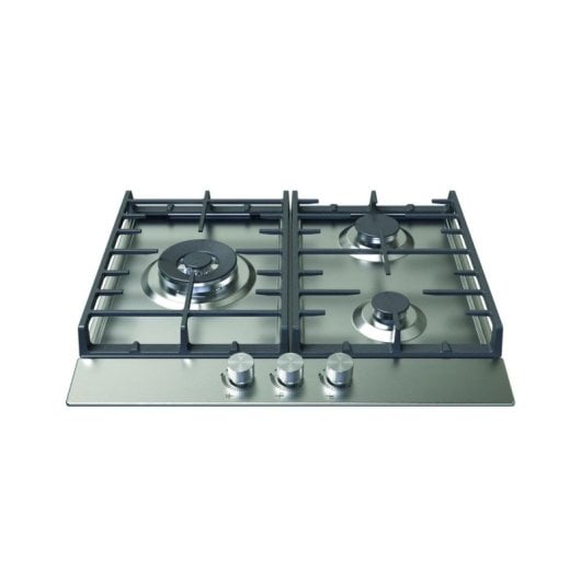 Placa de gas Edesa EGX-6031 TI TR CI B Integrada Acero inoxidable 58 cm 3 zonas