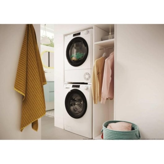 Secadora de bomba de calor Candy CRO EH9N4TBE-S 9 kg Clase B Wi-Fi EasyCase Kilo Detector