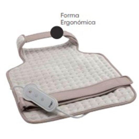 Manta eléctrica Daga Confort Cervical y Espalda 38 x 52 cm 110 W Beige