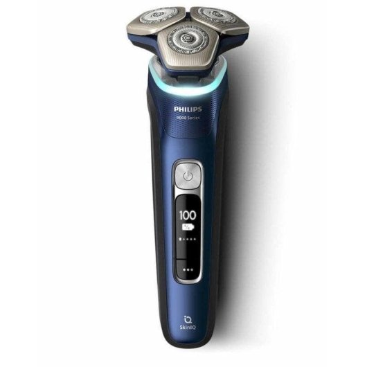 Elektrorasierer Philips Shaver Series 9000 S9980/54 Kabellos 60min Nass- und Trockenrasur 3 Scherköpfe Schnellladung Flexible Scherköpfe