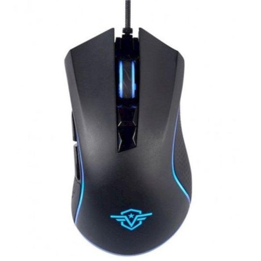 Ratón Vivanco IT-MS G3 USB 9200 DPI Negro 7 Botones Iluminación