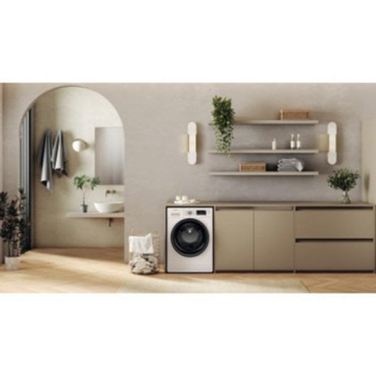 Lavadora Whirlpool FFB 8489 BV SPT Carga Frontal 8 kg 1400 rpm A Blanca Steam Refresh 6th Sense