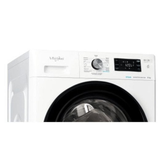 Lavadora Whirlpool FFB 8489 BV SPT Carga Frontal 8 kg 1400 rpm A Blanca Steam Refresh 6th Sense