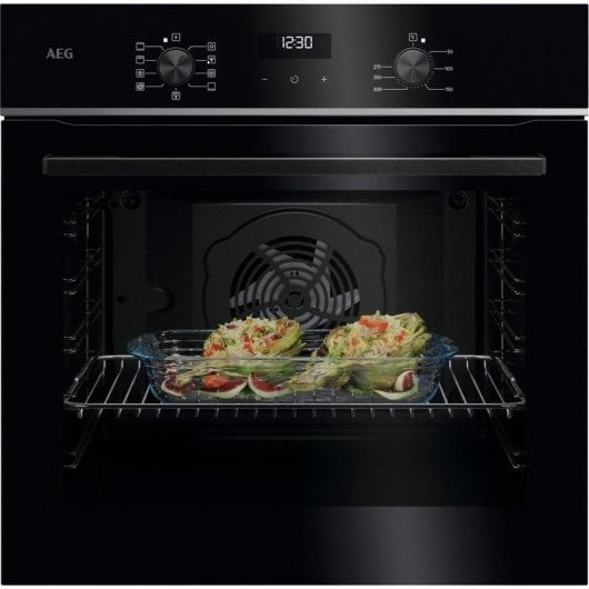 Horno eléctrico AEG Series 5000 TU5AB21FSB 72 L Negro autolimpieza hidrolítica