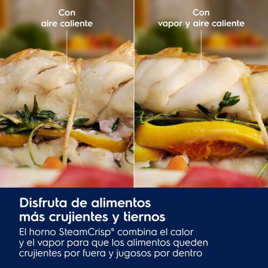 Horno elétrico Electrolux COP846X1 72L Preto Inox vapor e autolimpeza pirolítica