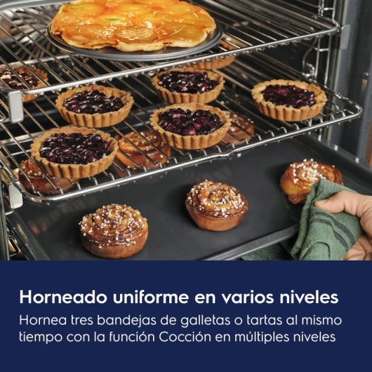 Horno elétrico Electrolux COP846X1 72L Preto Inox vapor e autolimpeza pirolítica