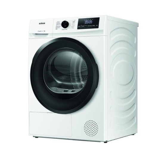 Secadora de bomba de calor Edesa ESP-8150 WH 8 kg Classe D com início diferido